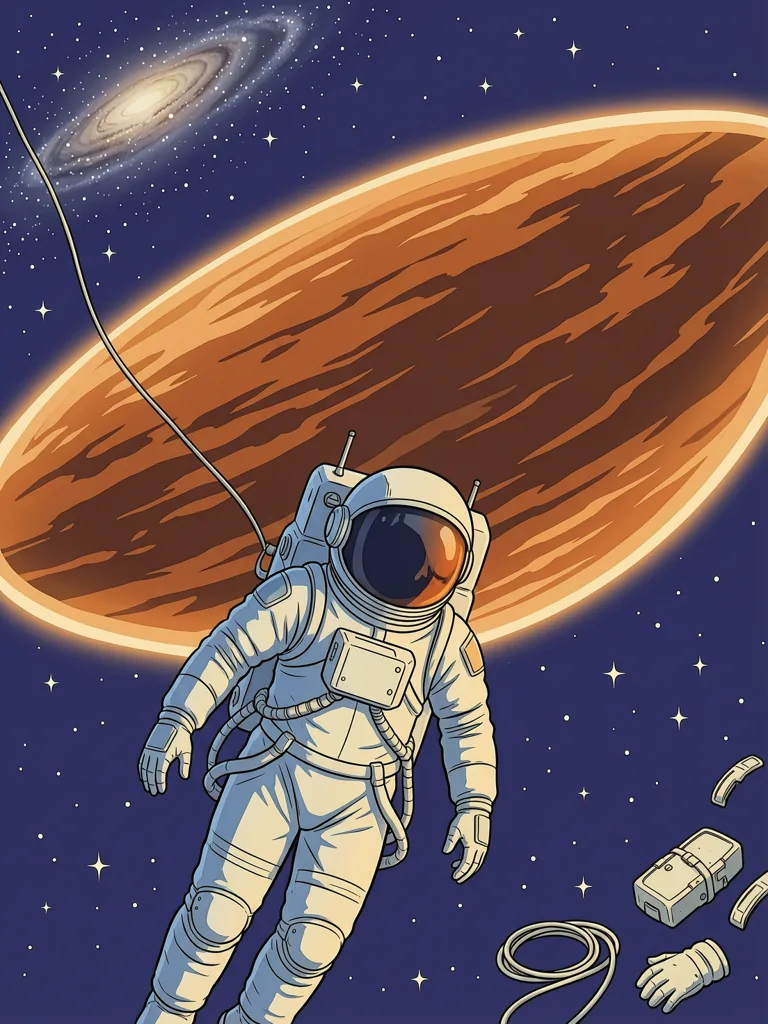 Original illustration evoking the mood of Cowboy Bebop